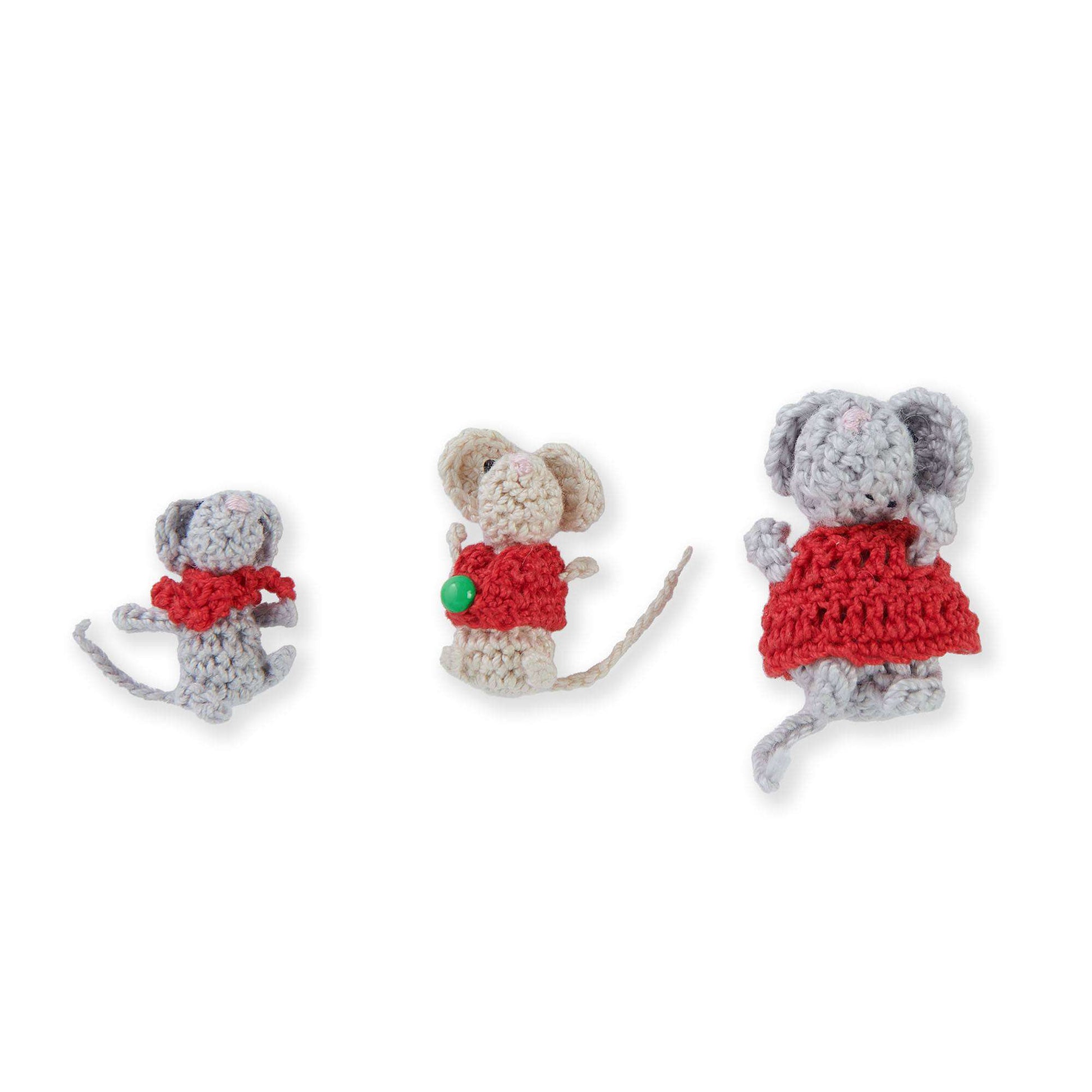 Free Aunt Crochet Lydia Micro And Mini Mouse Pattern