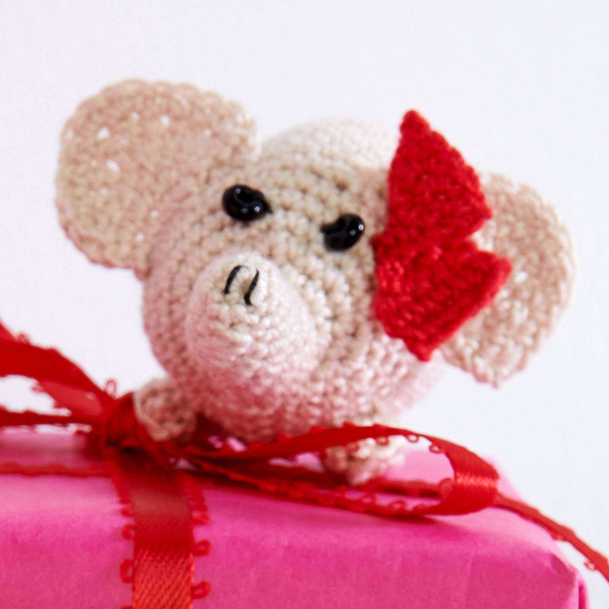 Crochet Toy made in Aunt Lydia's Classic Crochet yarn