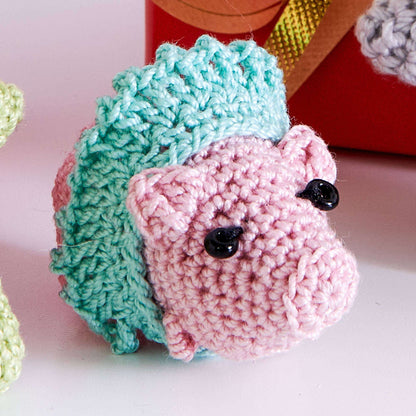 Aunt Lydia Pig In Tutu Crochet Crochet Toy made in Aunt Lydia's Classic Crochet yarn