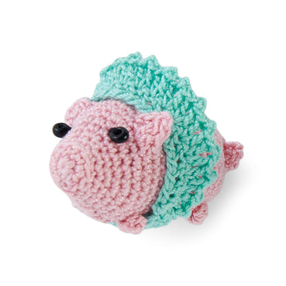 Aunt Crochet Lydia Pig In Tutu Crochet Toy made in Aunt Lydia's Classic Crochet yarn