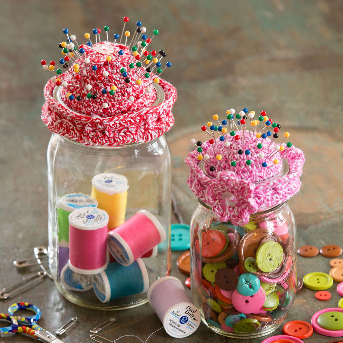 Crochet Accessory made in Aunt Lydia's Baker's Cotton yarn