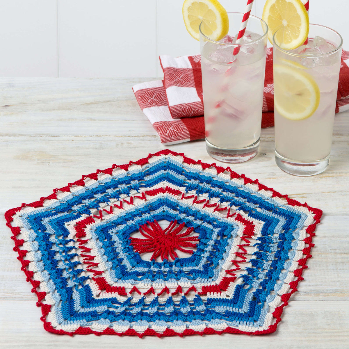 Crochet Interior Décor made in Aunt Lydia's Classic Crochet Thread yarn