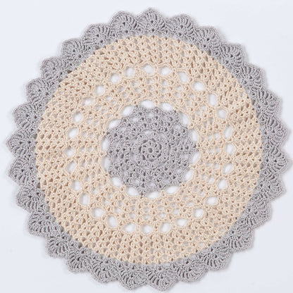 Aunt Lydia's Scalloped Round Doily Crochet Kitchen Décor made in Aunt Lydia's Classic Crochet Thread yarn