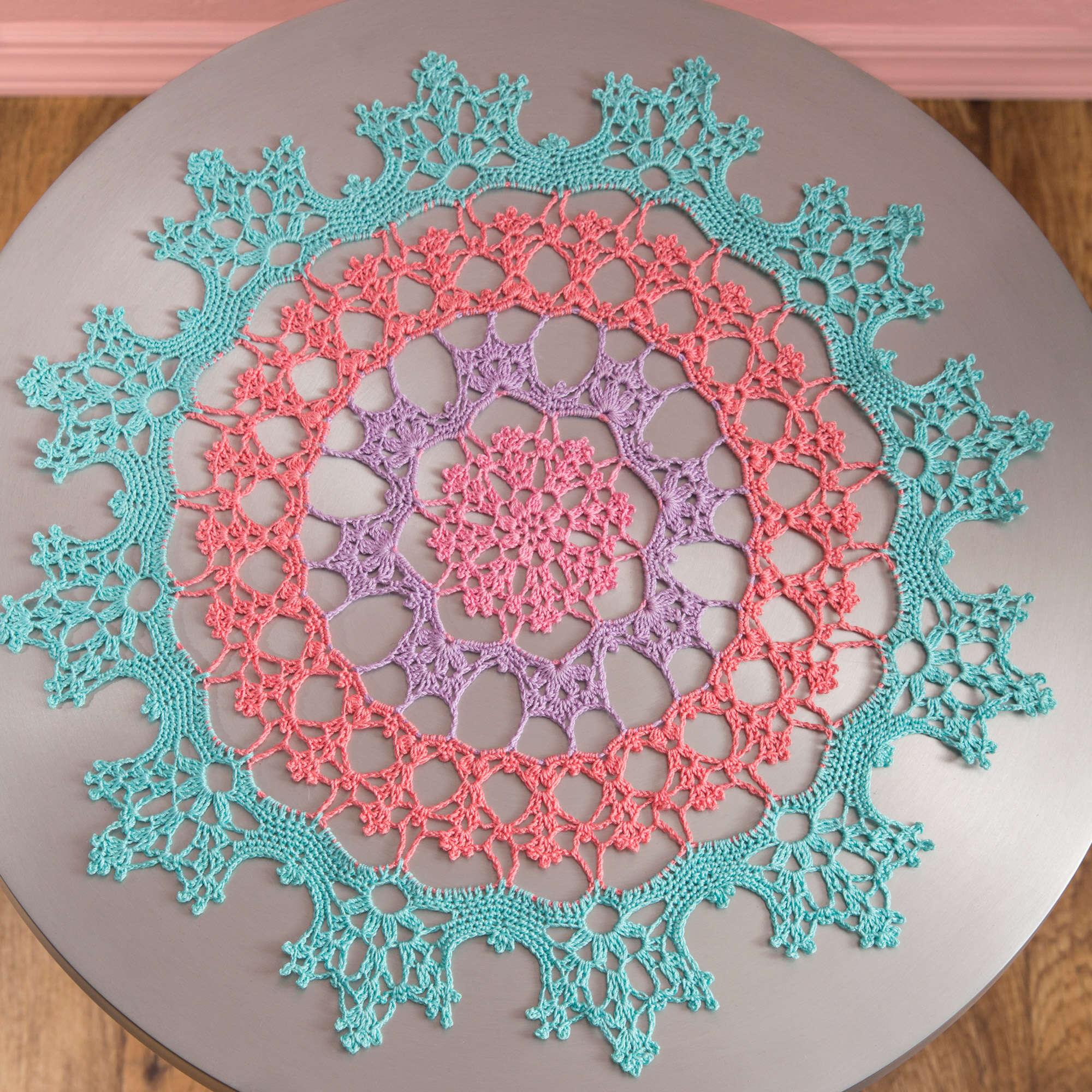 Free Experienced Aunt Lydia's Wisteria Doily Crochet Pattern
