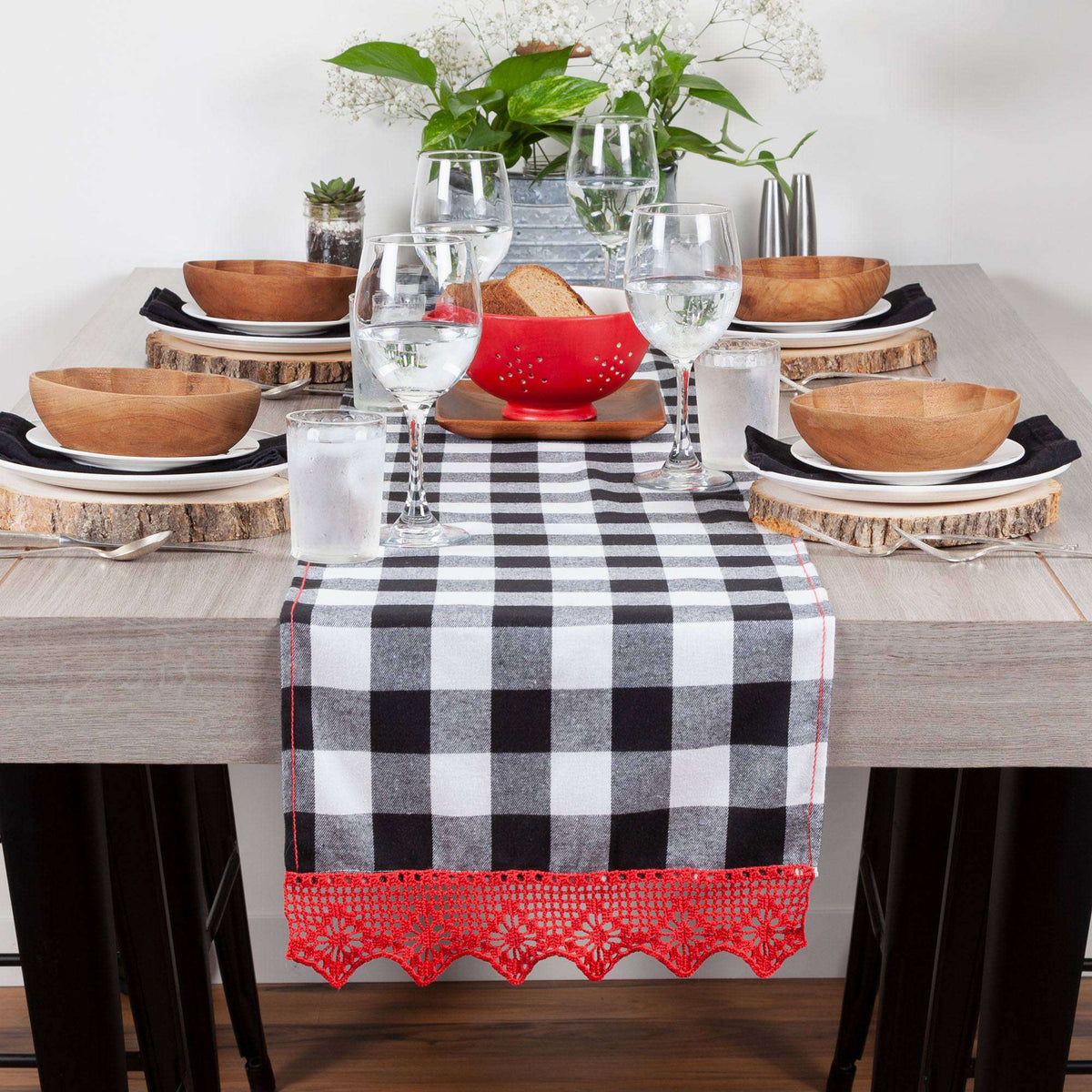 Crochet Table Runner made in Aunt Lydia's Classic Crochet Thread yarn