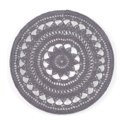 Aunt Lydia's Gray Stone Mandala Crochet Stone