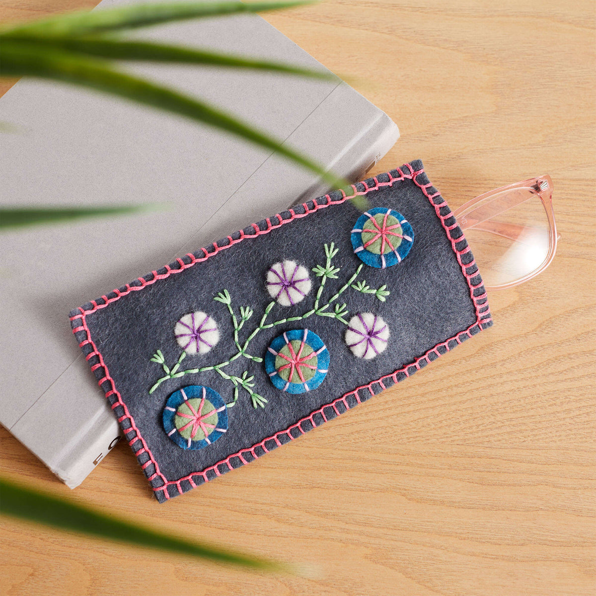 Embroidery Storage Case made in Anchor Tapestry Wool yarn