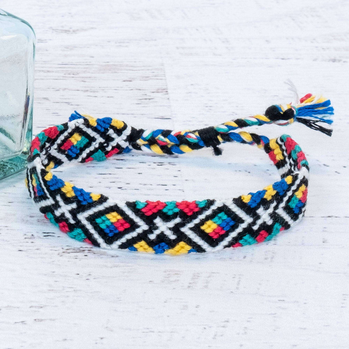 Embroidery Jewelry made in Anchor Embroidery Floss Spools yarn