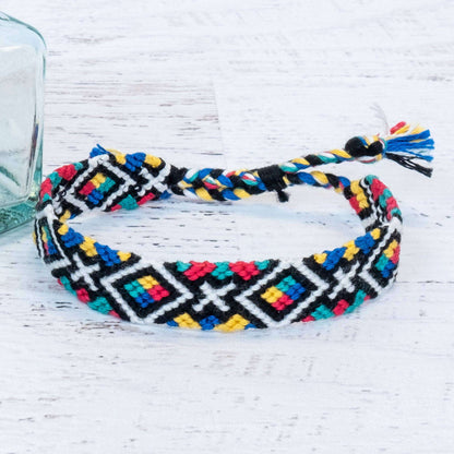 Anchor Embroidery Friendship Bracelet No 7 Embroidery Jewelry made in Anchor Embroidery Floss Spools yarn