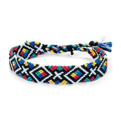 Anchor Embroidery Friendship Bracelet No 7 Embroidery Jewelry made in Anchor Embroidery Floss Spools yarn