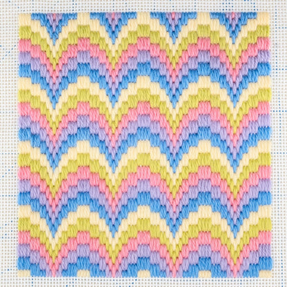 Anchor Embroidery Scallops and Swags Tapestry Design Embroidery Design made in Anchor Tapestry Wool yarn