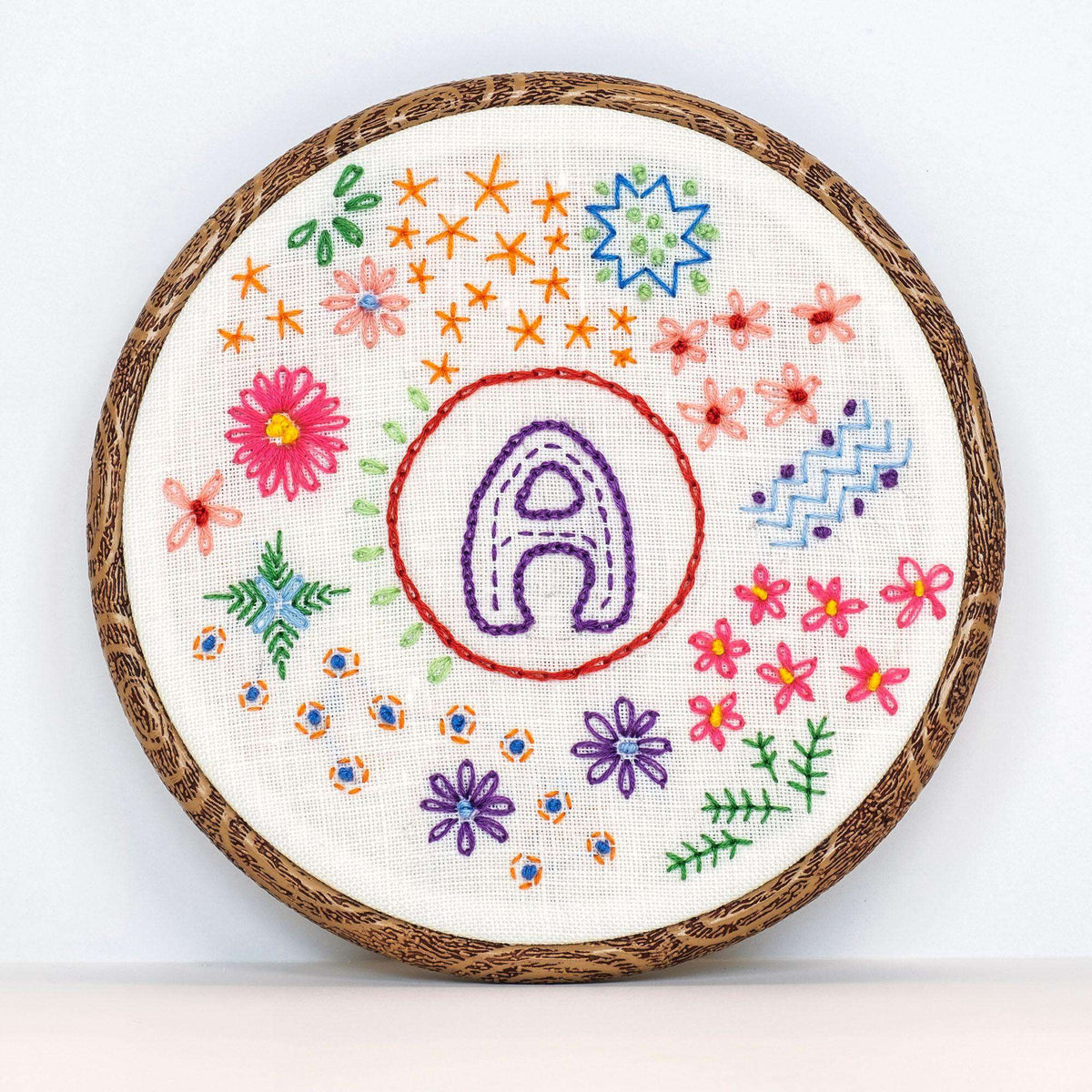 Embroidery Design made in Anchor Embroidery Floss Spools yarn