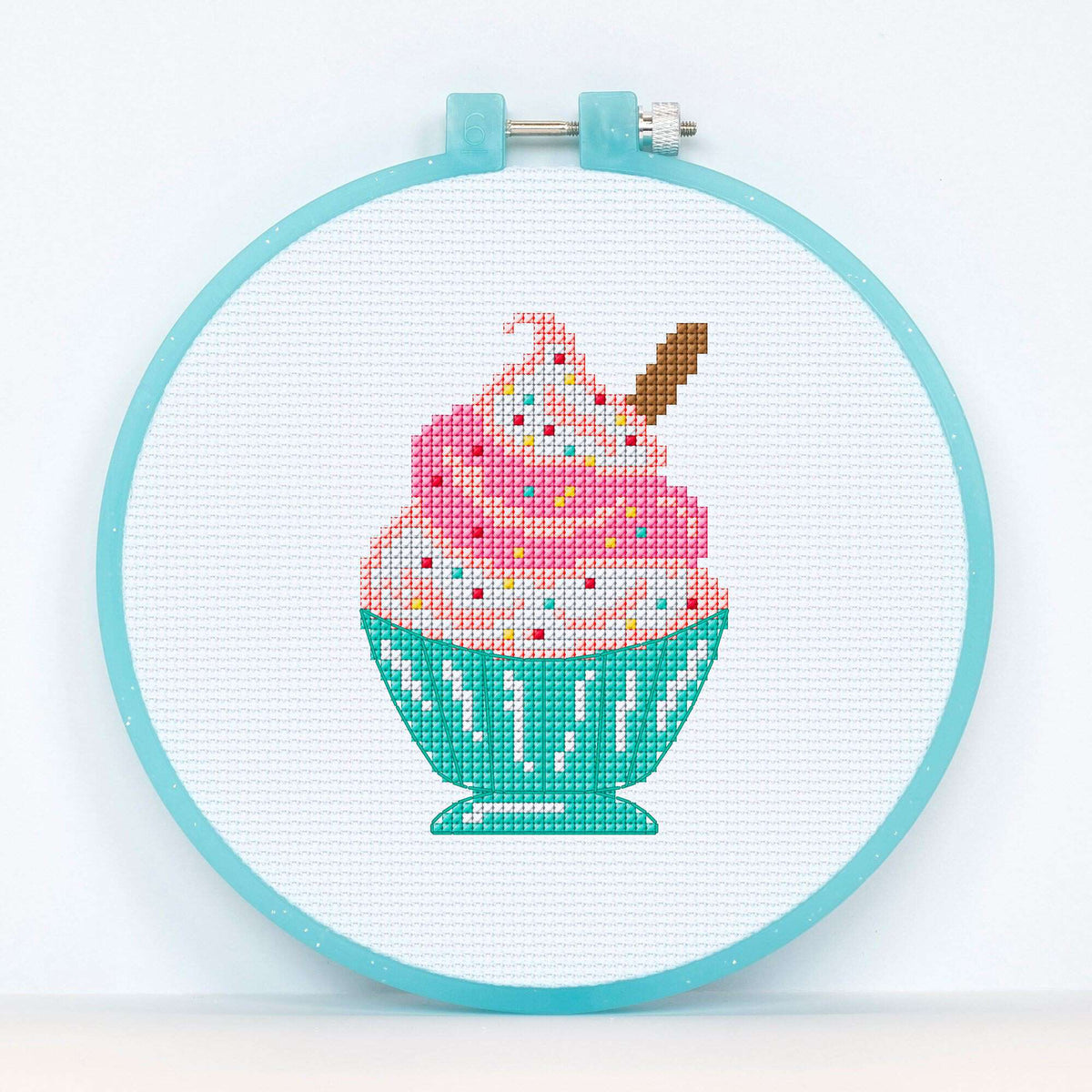 Embroidery Design made in Anchor Embroidery Floss Spools yarn