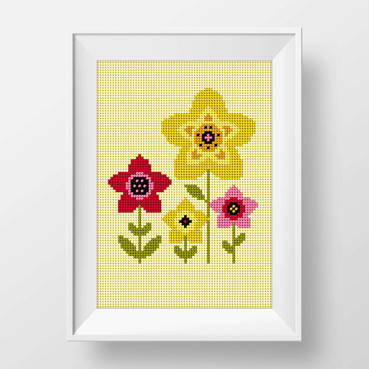 Embroidery Design made in Anchor Tapestry Wool yarn