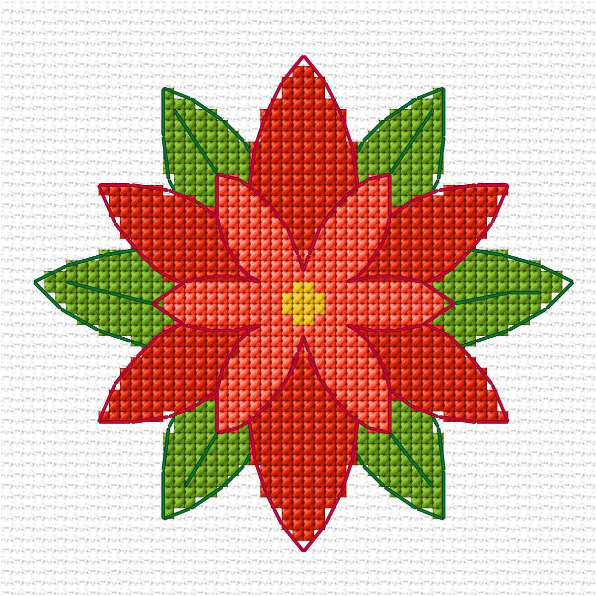 Embroidery Design made in Anchor Embroidery Floss Spools yarn