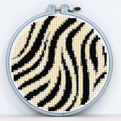 Anchor Embroidery Animal Print Trio Cross Stitch Embroidery Design made in Anchor Embroidery Floss Spools yarn