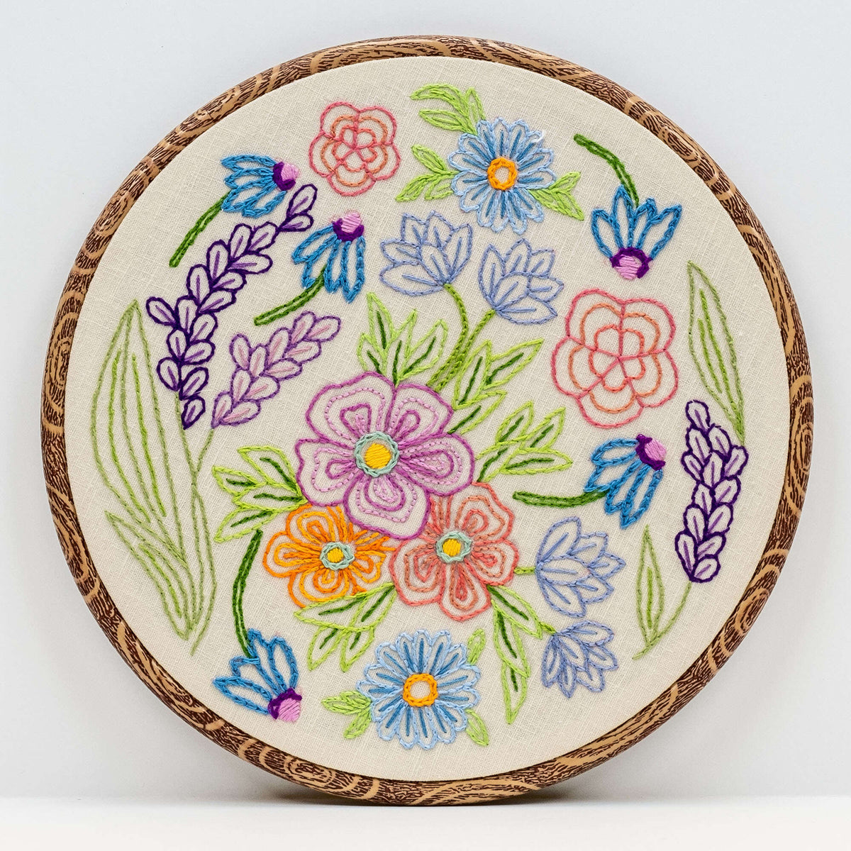 Embroidery Design made in Anchor Embroidery Floss Spools yarn