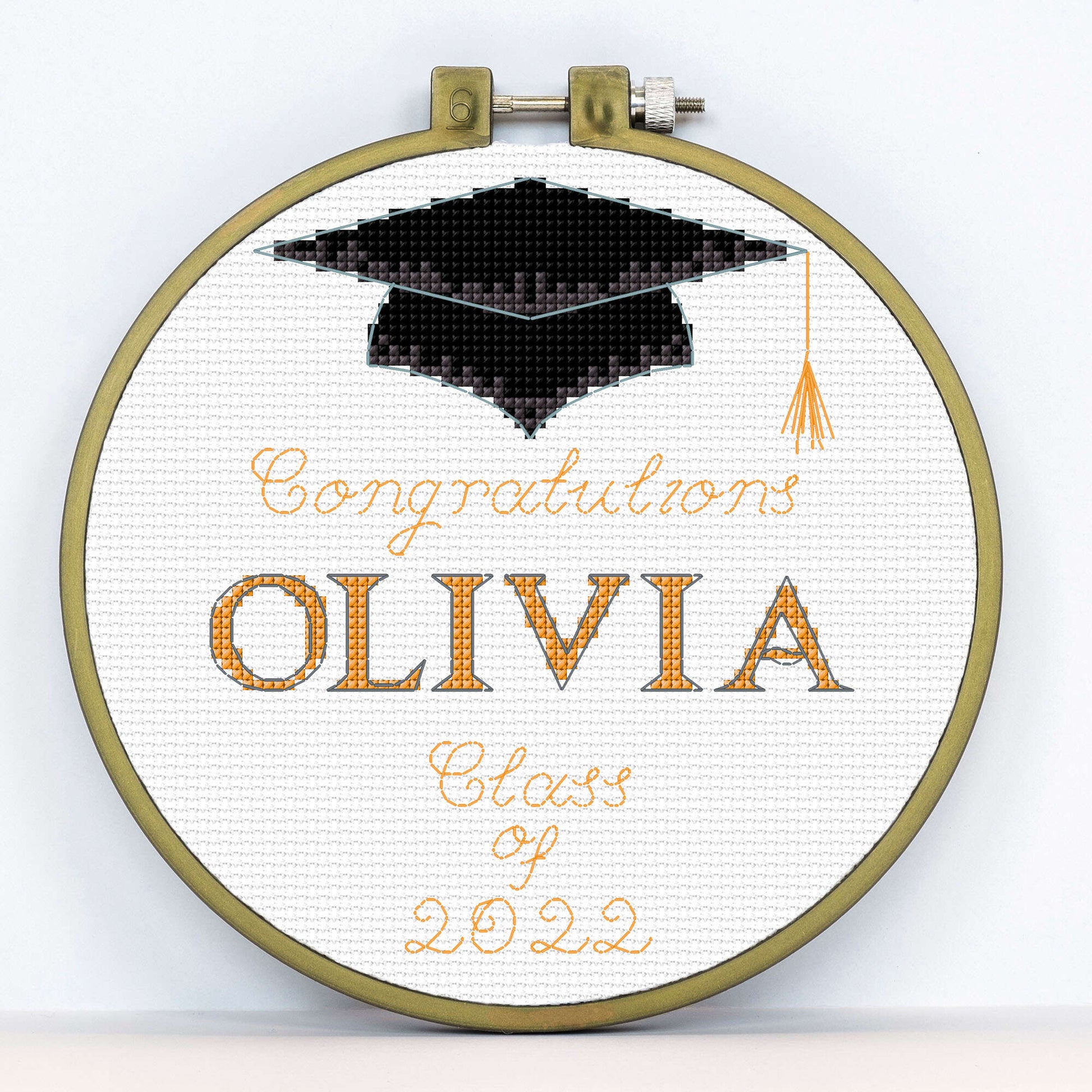 Free Anchor Embroidery Graduation Day Cross Stitch Design Pattern