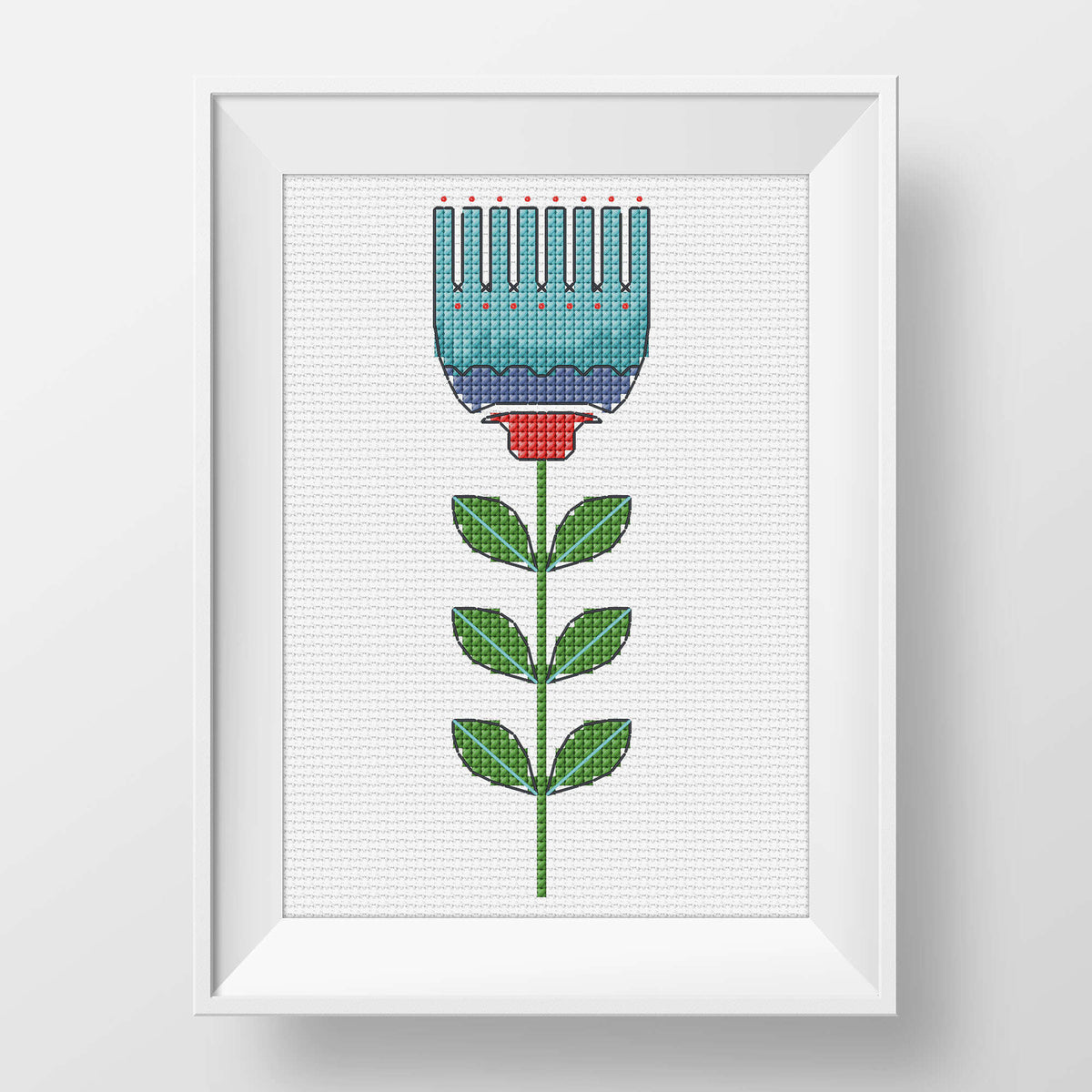 Embroidery Design made in Anchor Embroidery Floss Spools yarn