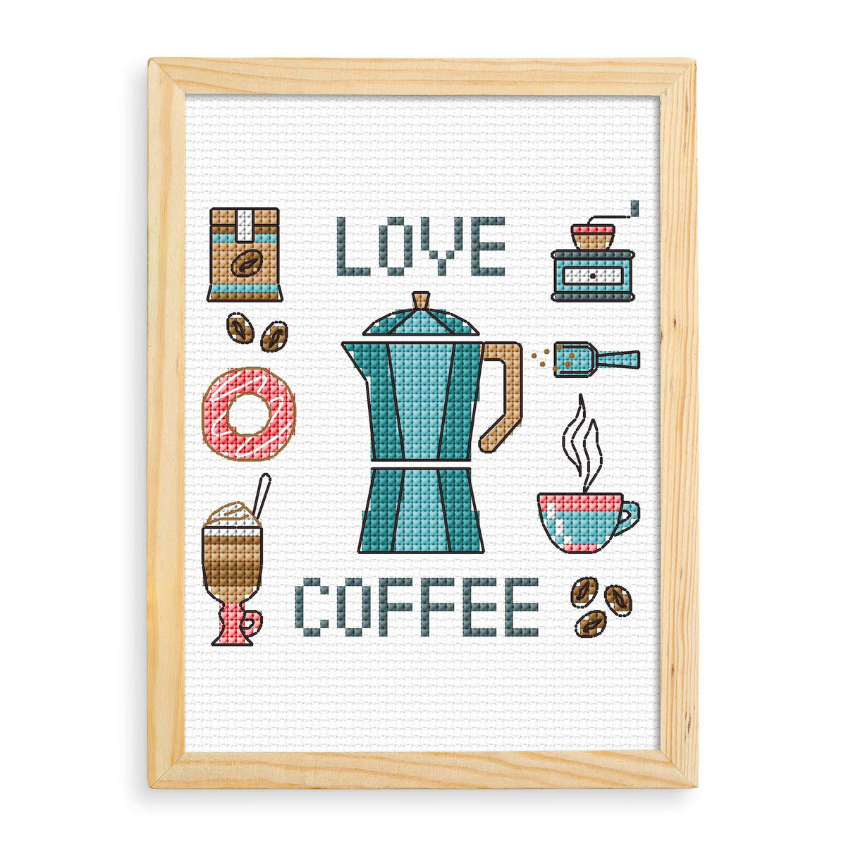 Embroidery Design made in Anchor Embroidery Floss Spools yarn