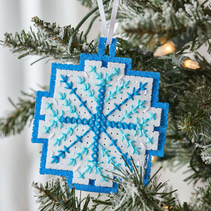 Anchor Craft Stitched Felt Ornaments Craft Ornament made in Anchor Stitchable Felt yarn