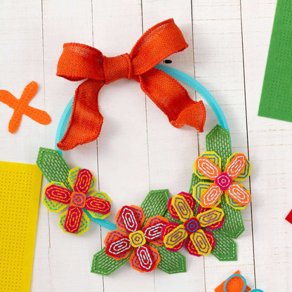 Anchor Sewing Hoop of Flower Sewing Accessory made in Anchor Dual Duty XP yarn