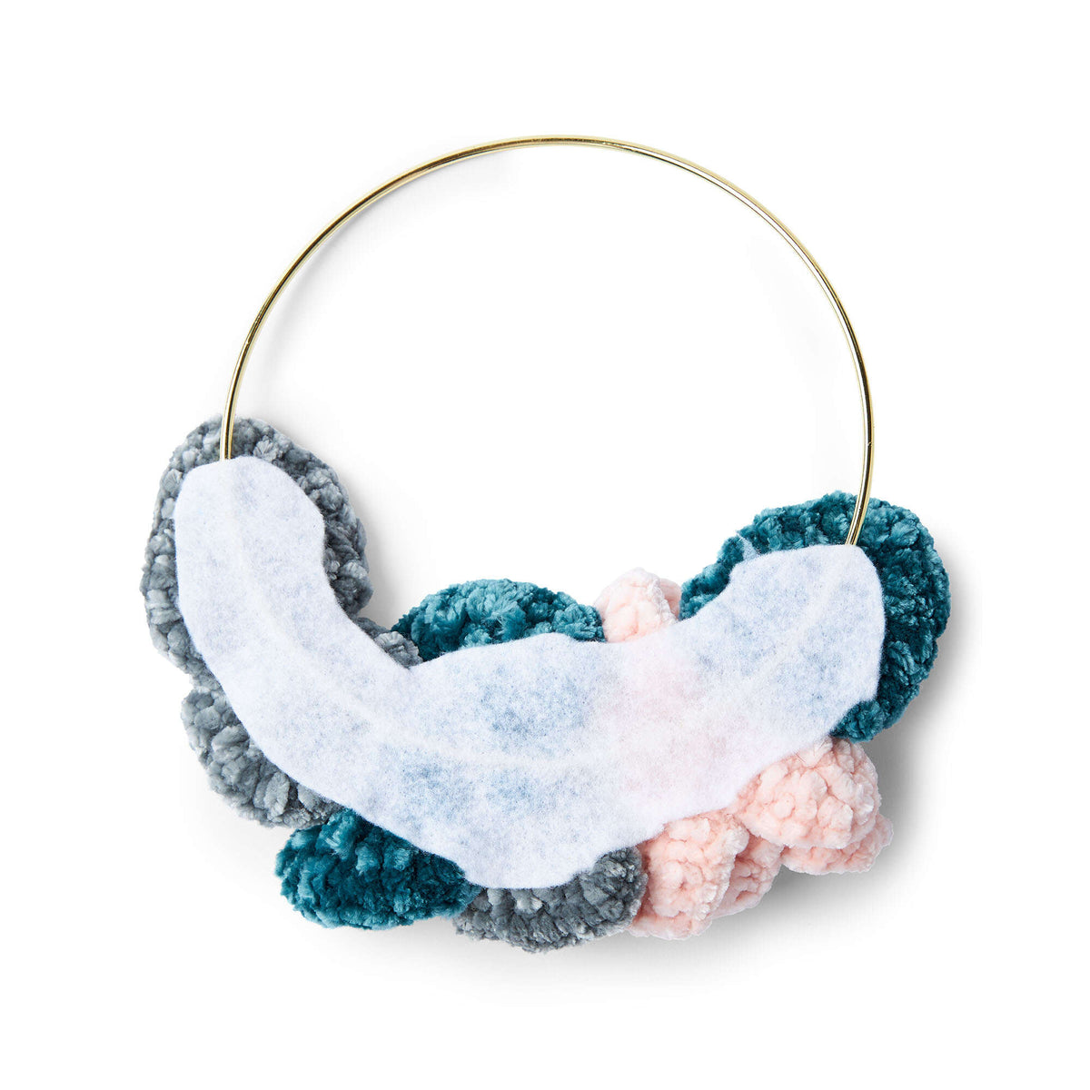 Crochet Accessory made in Bernat Velvet yarn