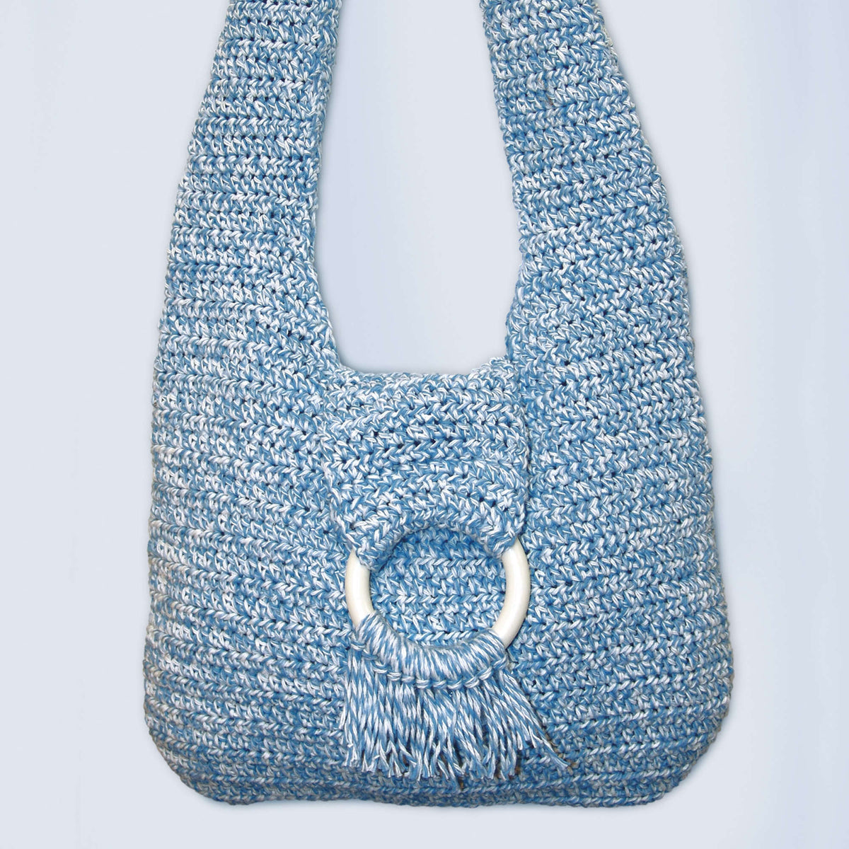 Crochet Bag made in Bernat Handicrafter Cotton yarn