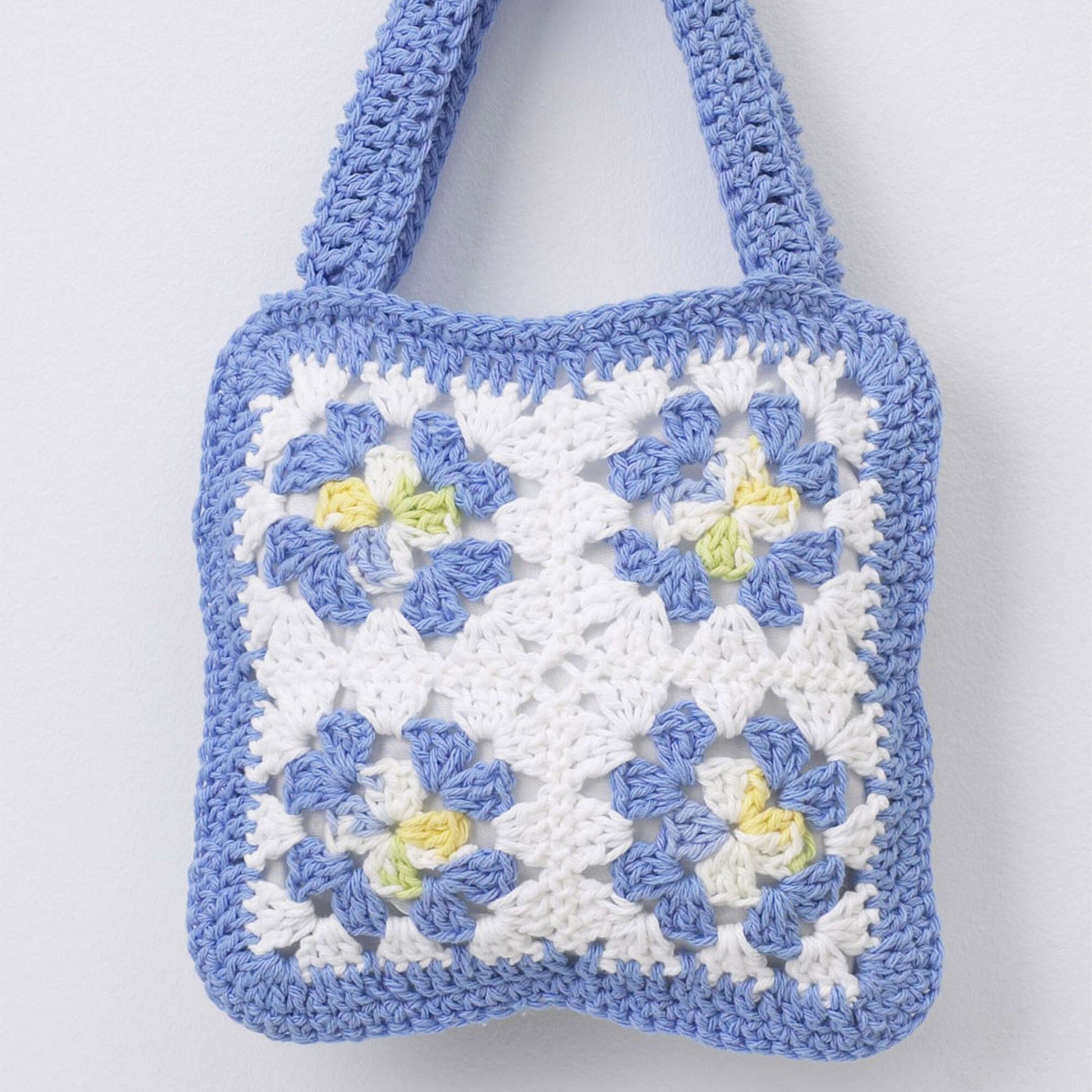 Free Bernat Granny Square Bag Crochet Pattern