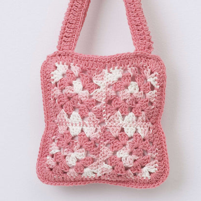 Bernat Crochet Granny Square Bag Version 6