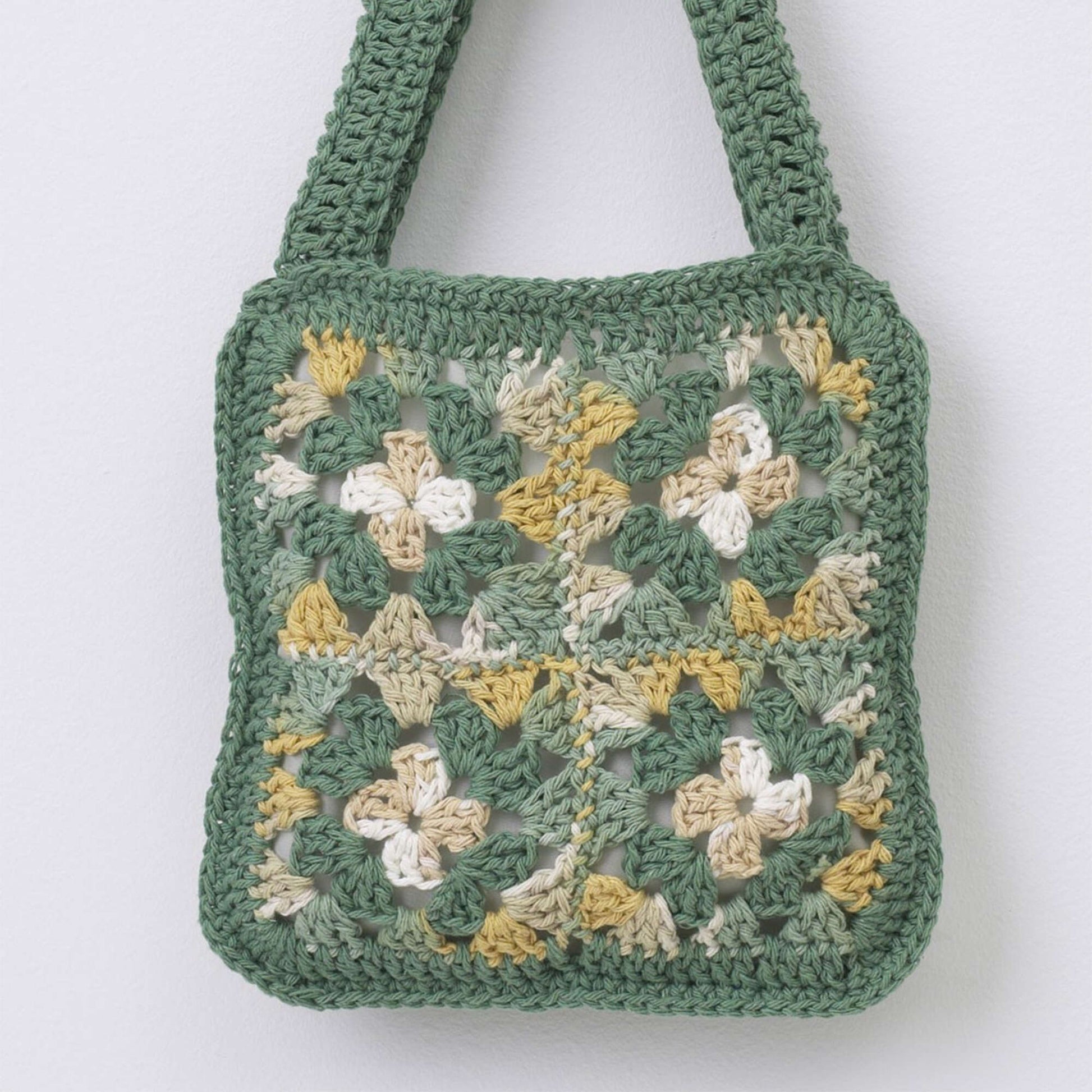 Free Bernat Granny Square Bag Crochet Pattern
