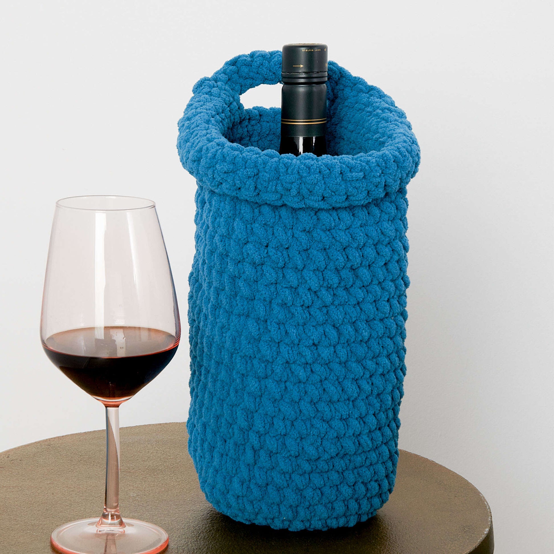 Free Bernat Crochet Beverage Bag Pattern