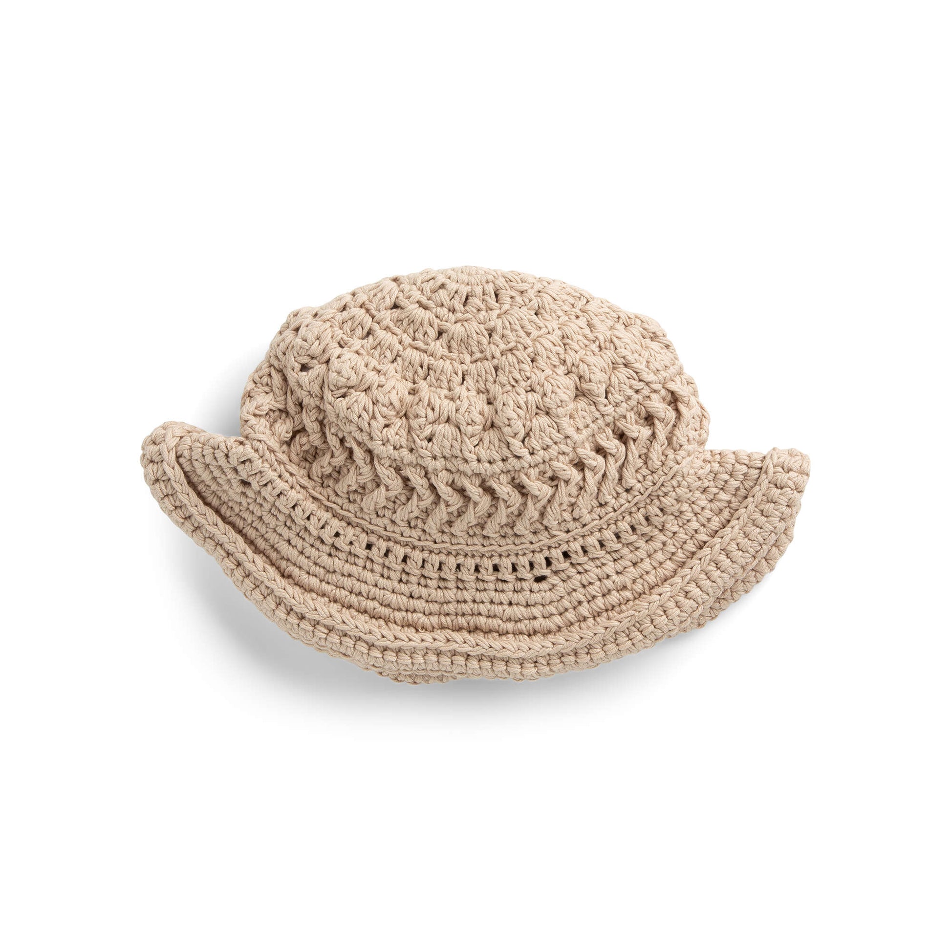 Free Bernat Summer Sun Bucket Hat Crochet Pattern