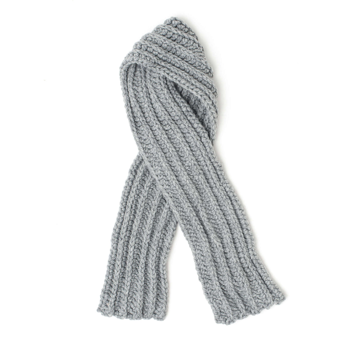 Crochet Scarf made in Bernat Wool-Up Bulky yarn