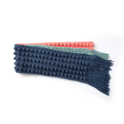 Bernat Crochet Color Block Bobble Scarf Single Size