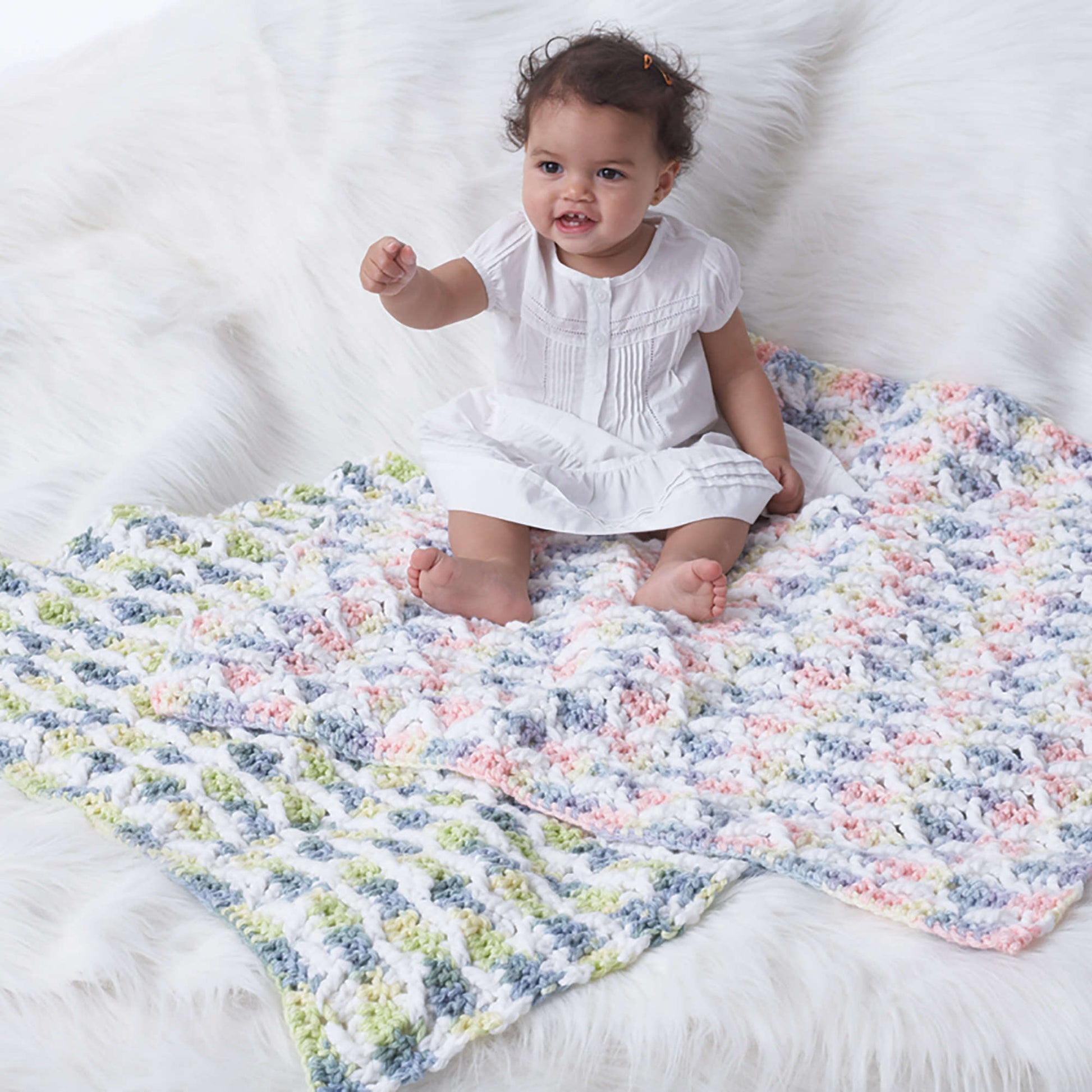 Free Bernat Baby Crochet Blanket Pattern