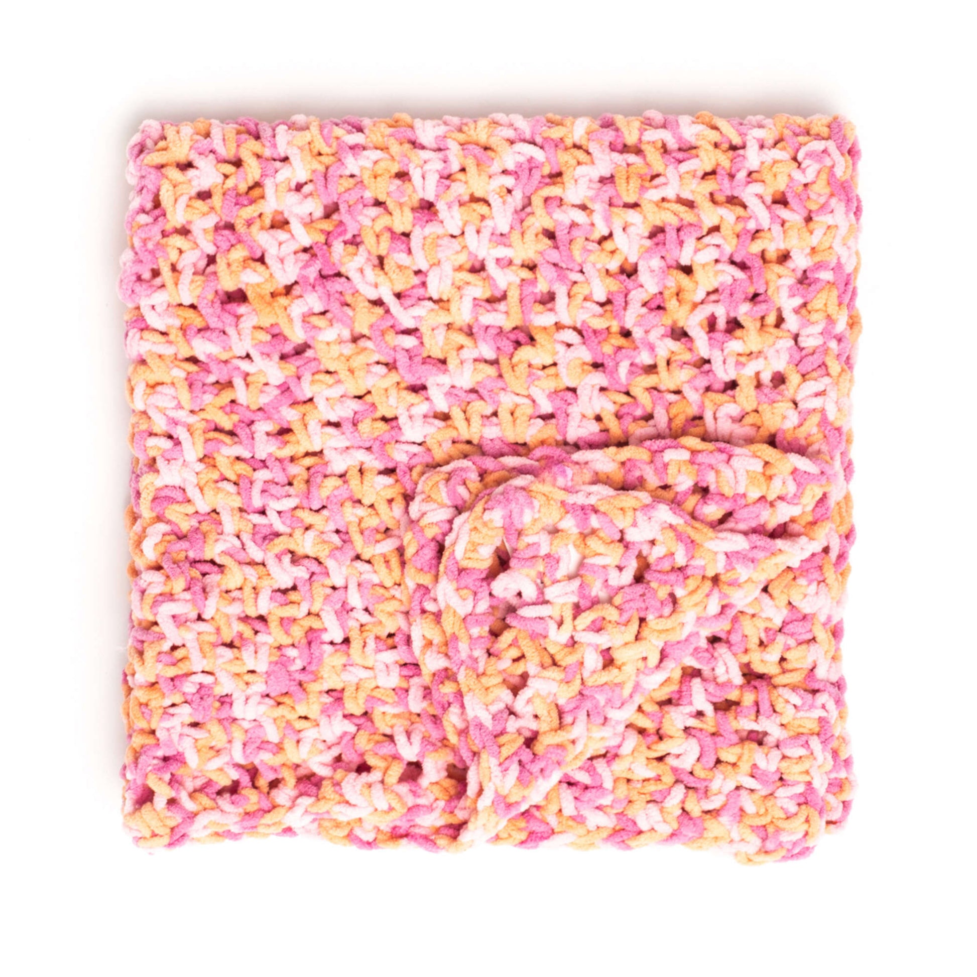 Bernat Simple Crochet Baby Blanket Single Size