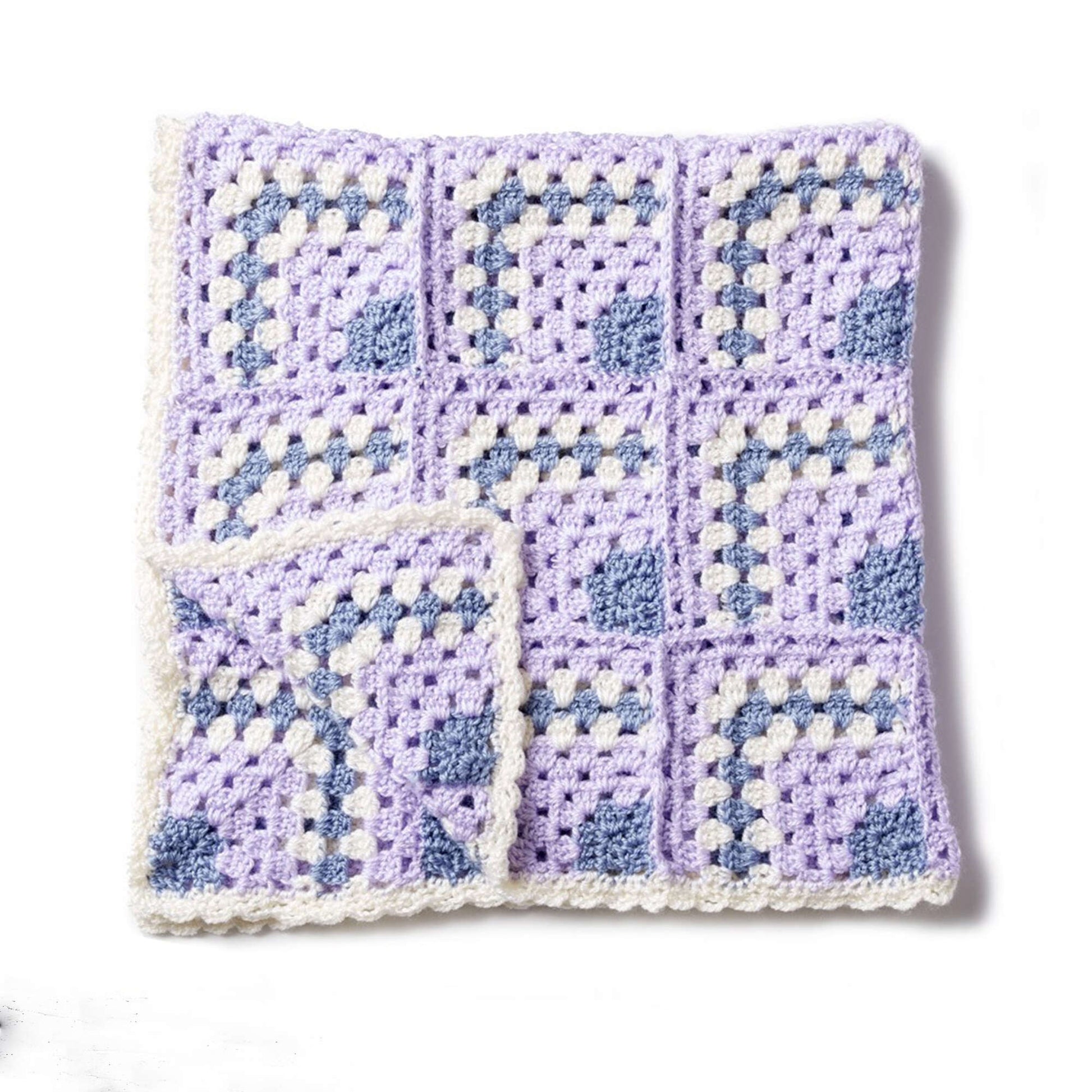 Free Bernat Building Blocks Crochet Blanket Pattern