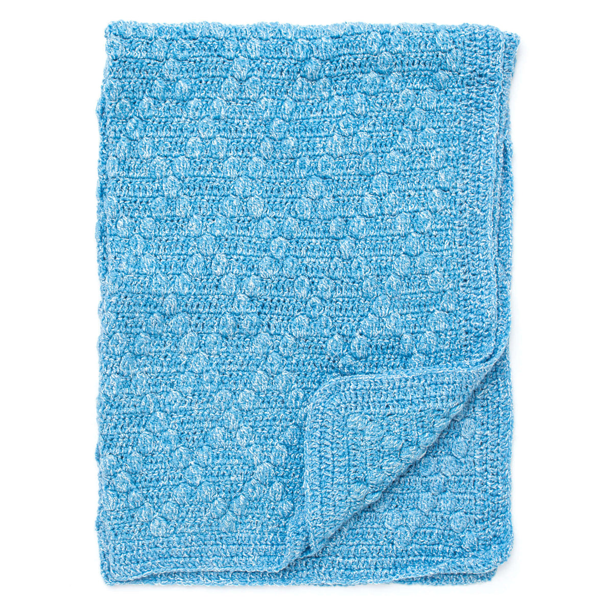 Crochet Blanket made in Bernat Baby Coordinates yarn