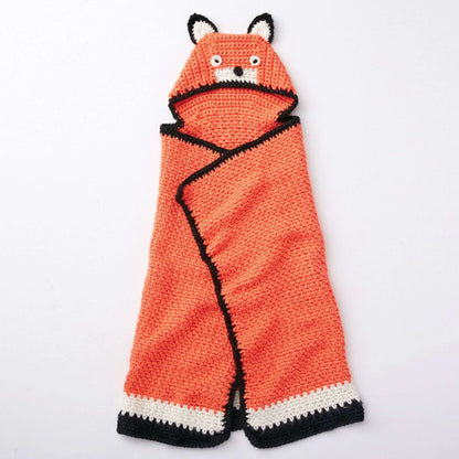 Bernat Like a Fox Crochet Blanket Crochet Blanket made in Bernat Softee Baby Chunky yarn