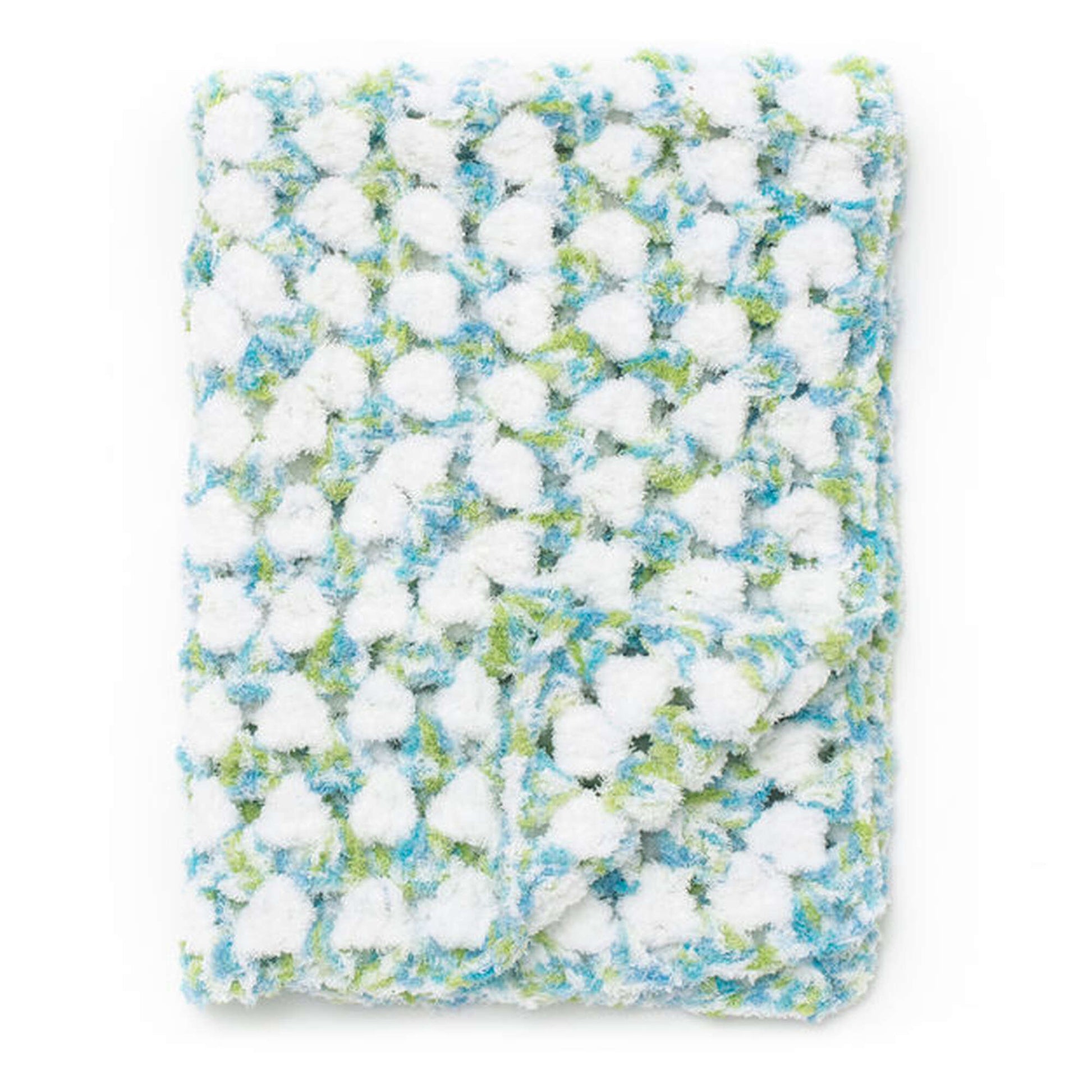 Free Bernat Bias Blocks Crochet Baby Blanket Pattern