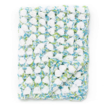 Bernat Bias Blocks Crochet Baby Blanket Single Size