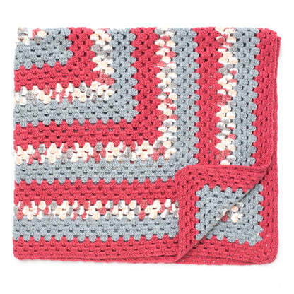Bernat Big Granny Crochet Baby Blanket Crochet Blanket made in Bernat Softee Baby yarn
