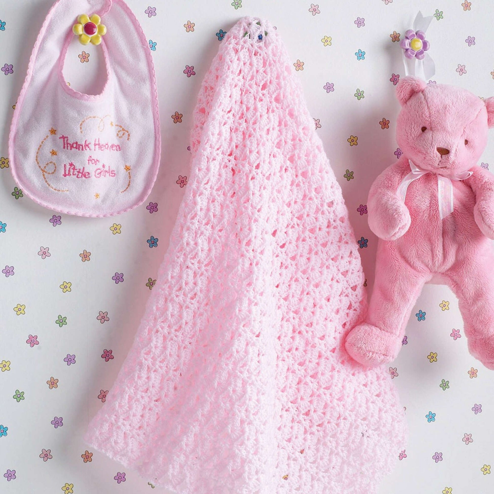 Free Bernat Beautiful Crochet Baby Blanket Pattern