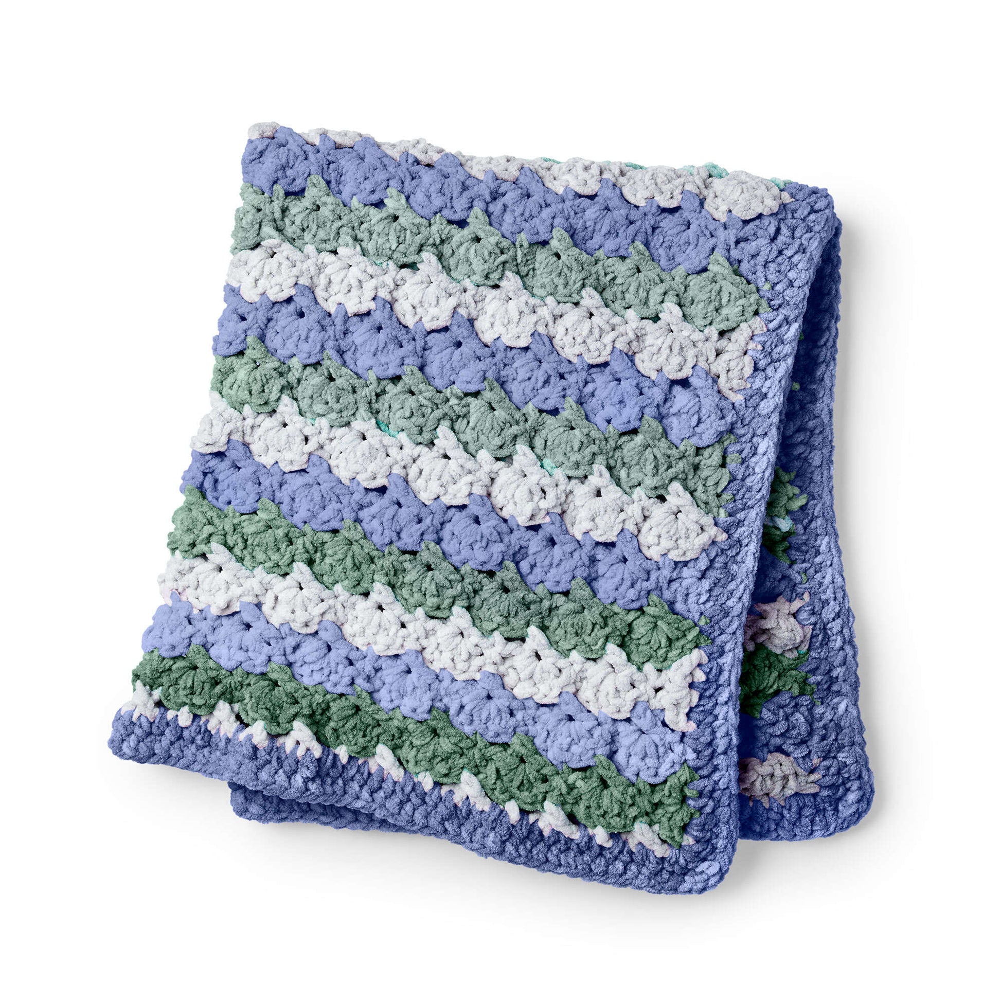 Free Bernat Tippy Toes Crochet Blanket Pattern