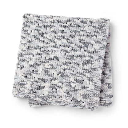 Bernat Little Lacy Knit Baby Blanket Knit Blanket made in Bernat Baby Blanket yarn