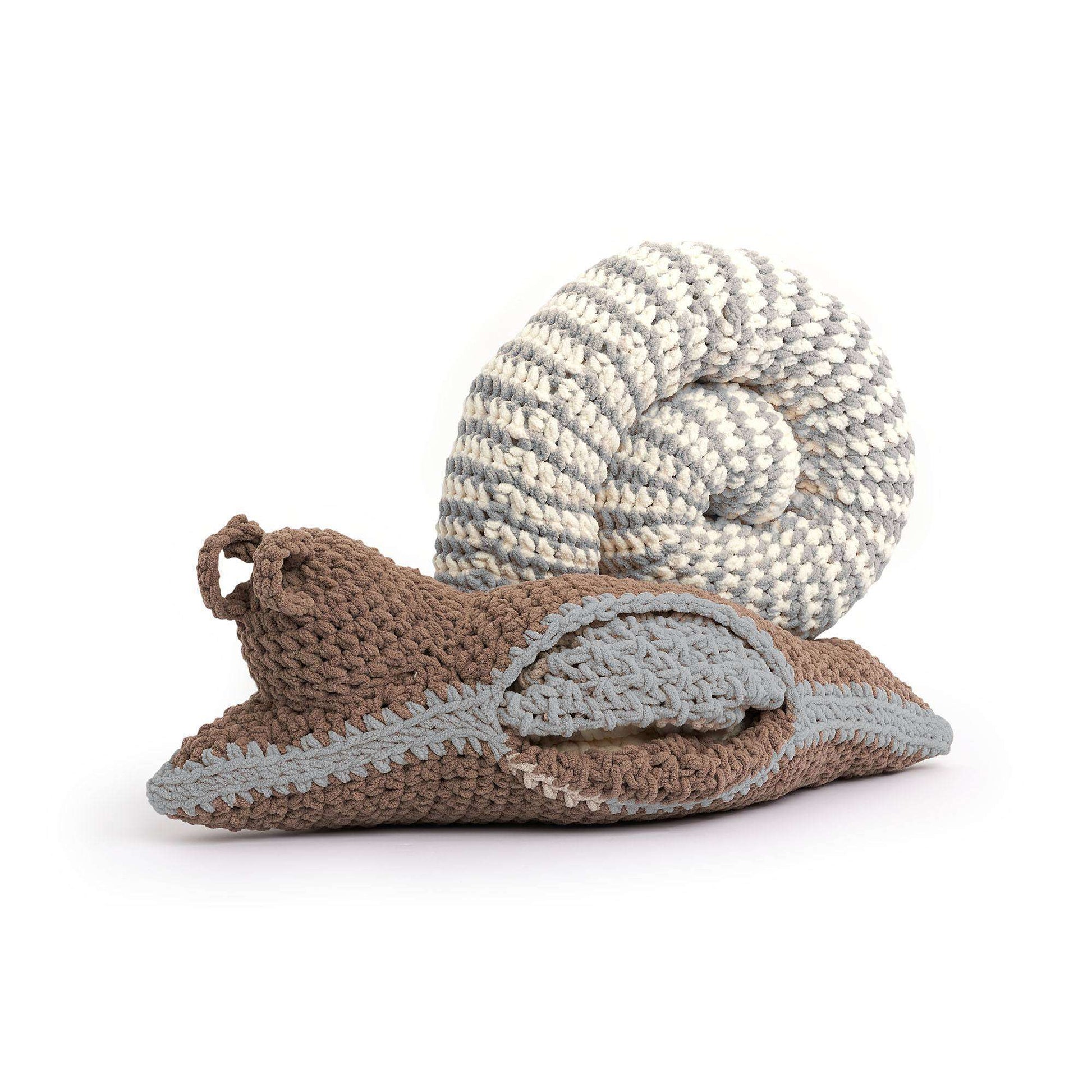 Free Bernat A Snail's Pace Crochet Blanket Pattern