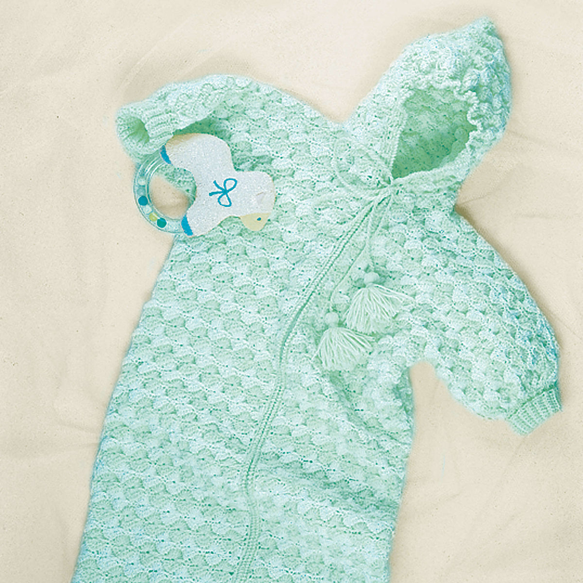 Crochet Bag made in Bernat Softee Baby yarn