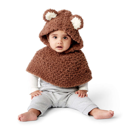 Bernat Crochet Bear Cub Poncho 18-24 mos