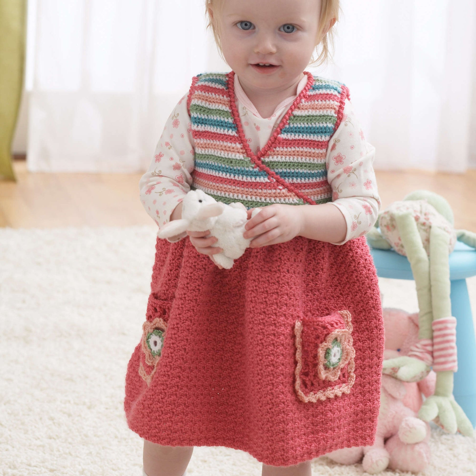 Free Bernat Crochet Jumper Dress Pattern